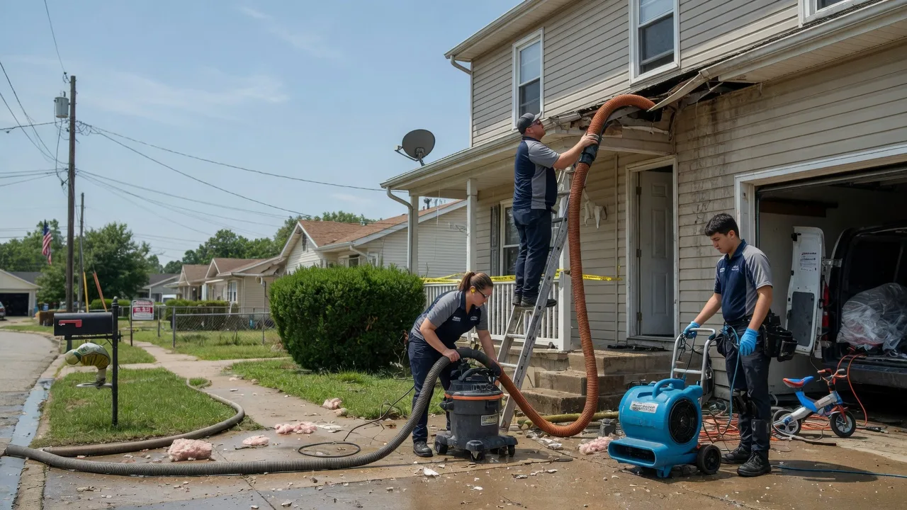 Water Damage Restoration in Tina, MO near me